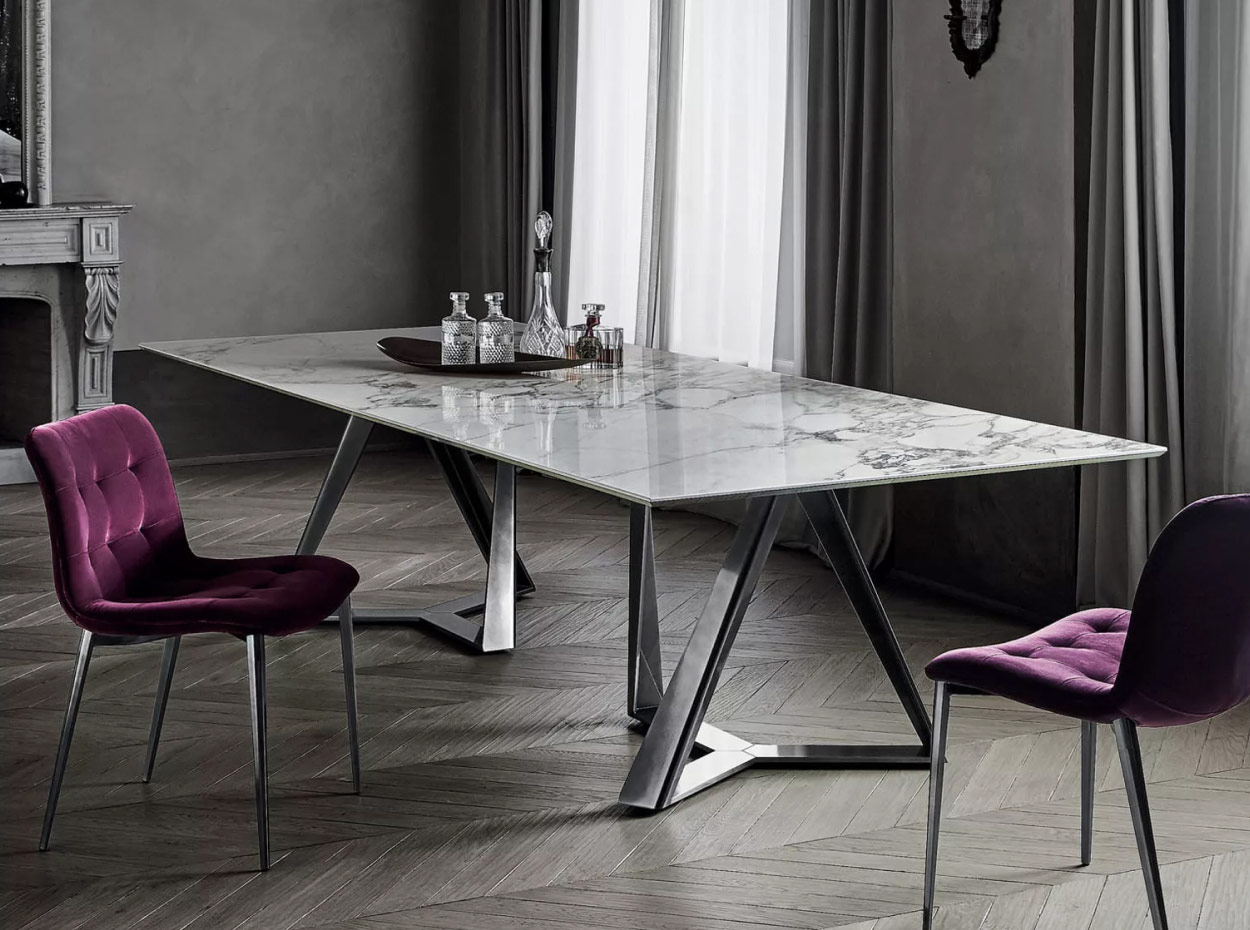 Millennium XXL Ceramic Rectangular Dining Table 2
